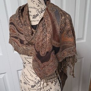 Large Fringe Shawl/Scarf